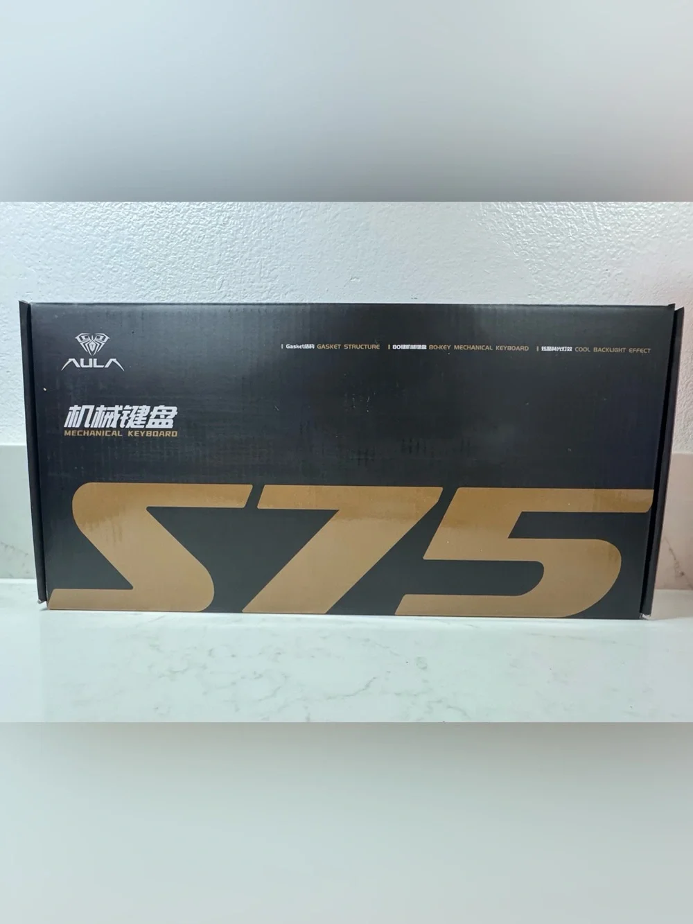 AULA S75 Pro Tri-Mode Mechanical Keyboard (color mocha)